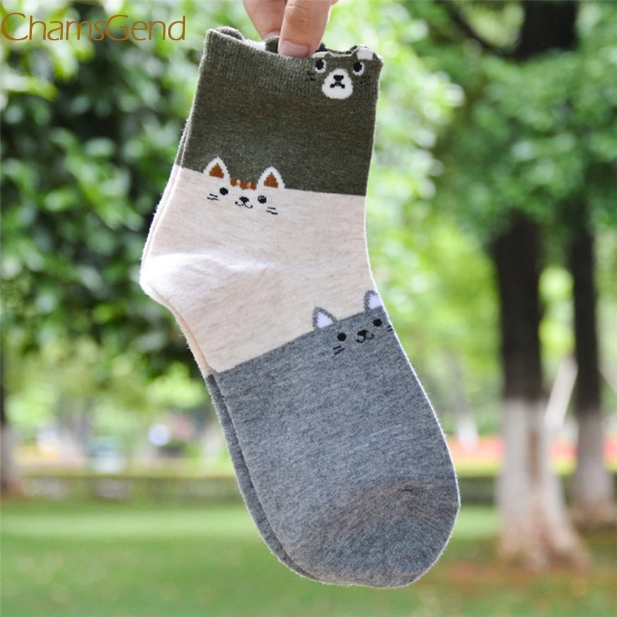 Chamsgend New Fashion Animals Cartoon Socks Women Cat Footprints Cotton Socks Floor funny socks 180123 #11
Chamsgend New Fashion Animals Cartoon Socks Women Cat Footprints Cotton Socks Floor funny socks 180123 #11