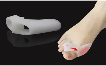 2020 new1Pair Silicone Gel foot fingers Two Toe Separator thumb valgus protector Bunion adjuster Hallux Valgus Guard feet care
2020 new1Pair Silicone Gel foot fingers Two Toe Separator thumb valgus protector Bunion adjuster Hallux Valgus Guard feet care