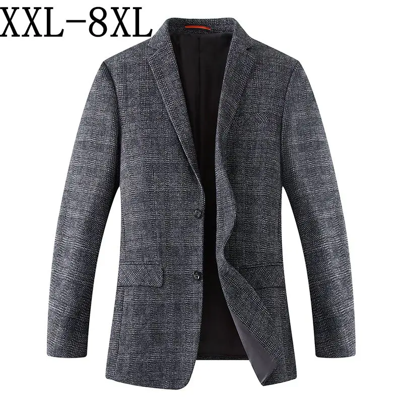 8XL 7XL 2018 New Arrival Brand Clothing Wool Jacket Autumu Suit Jacket Men Blazer Fashion Loose Male Suits Casual Blazers Men
8XL 7XL 2018 New Arrival Brand Clothing Wool Jacket Autumu Suit Jacket Men Blazer Fashion Loose Male Suits Casual Blazers Men
