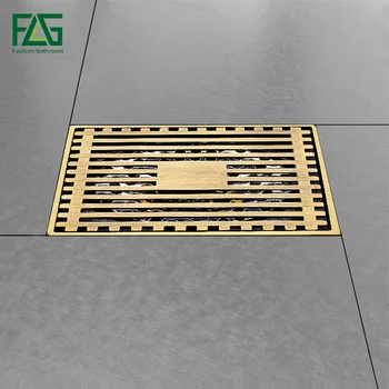 Modern Brass Grille Shape Bathroom Floor Waste Grate Shower Drain, Deodorization Type Antique Floor Drainer 10cm*10cm
Modern Brass Grille Shape Bathroom Floor Waste Grate Shower Drain, Deodorization Type Antique Floor Drainer 10cm*10cm