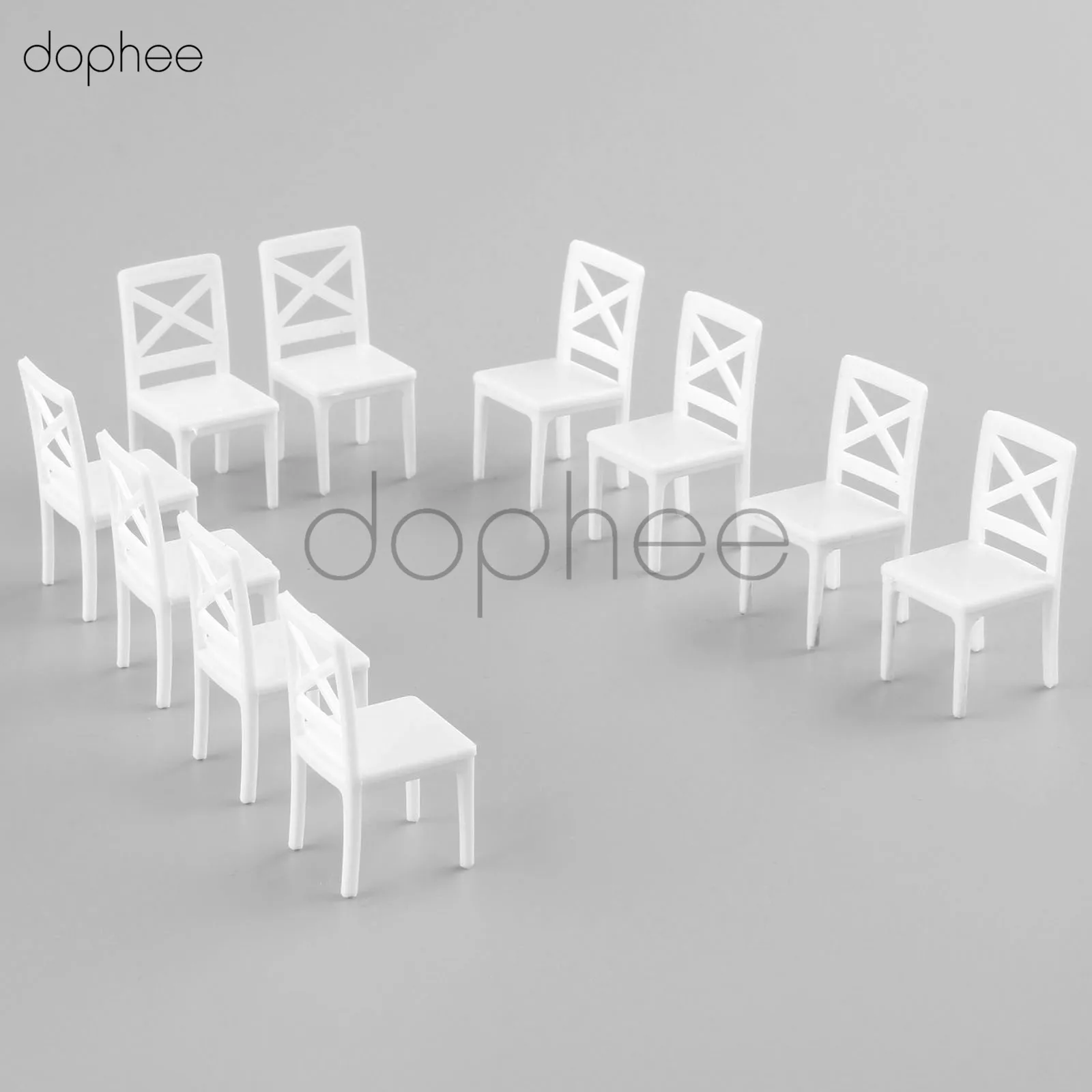 dophee 10pcs White chair model 1:25 interior decoration ornaments making building modelsandbox material
dophee 10pcs White chair model 1:25 interior decoration ornaments making building modelsandbox material