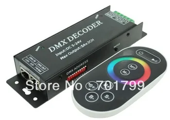 led dmx constant voltage decoder, with RF touch remote,DC5-24V input,max 5A*channel output
led dmx constant voltage decoder, with RF touch remote,DC5-24V input,max 5A*channel output