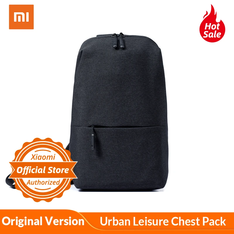Original Xiaomi Mi Backpack Urban Leisure Chest Pack Bag Solid Small Size Shoulder Type Unisex Rucksack Travle Bag For Men Women
Original Xiaomi Mi Backpack Urban Leisure Chest Pack Bag Solid Small Size Shoulder Type Unisex Rucksack Travle Bag For Men Women