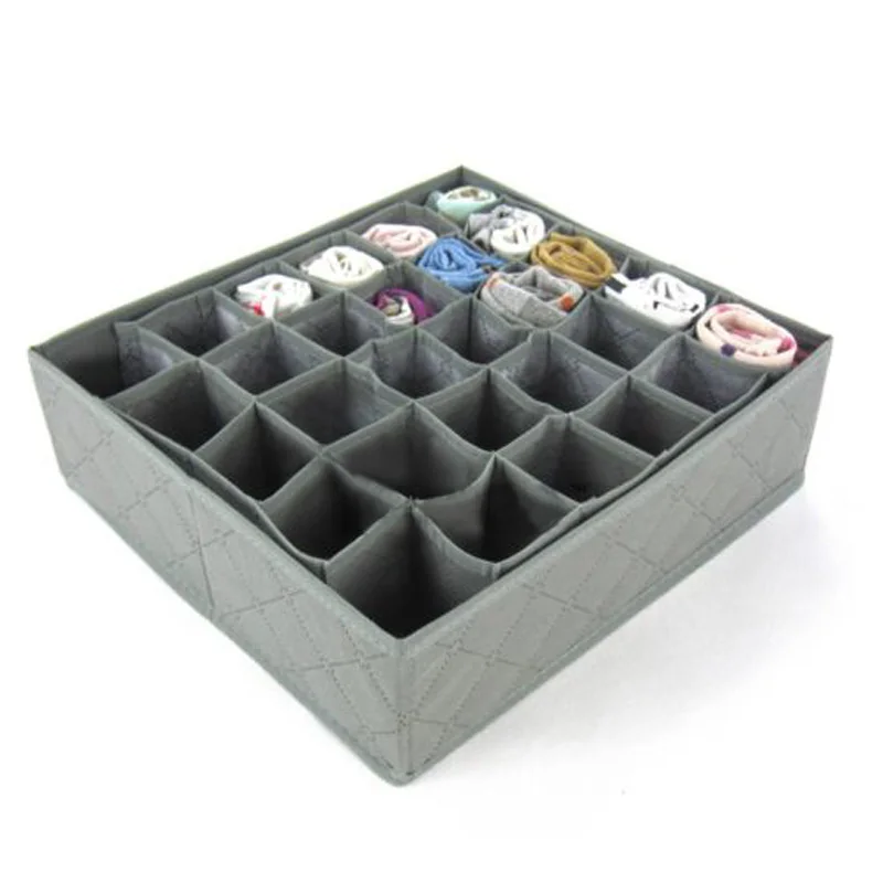 30 Slots Underwear Closet Container Divider Bra Socks Ties Storage Organizer Box Portable Adjustable Drawer Board Storage Boxes
30 Slots Underwear Closet Container Divider Bra Socks Ties Storage Organizer Box Portable Adjustable Drawer Board Storage Boxes