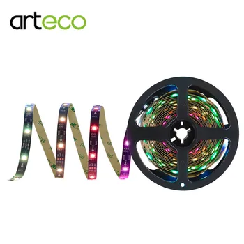 WS2811 LED Strip 30 LEDs RGB SMD5050 Individually Addressable 12V LED Strip Light Dream Color Ribbon Lamp 1M 2M 3M 4M 5M IP30
WS2811 LED Strip 30 LEDs RGB SMD5050 Individually Addressable 12V LED Strip Light Dream Color Ribbon Lamp 1M 2M 3M 4M 5M IP30
