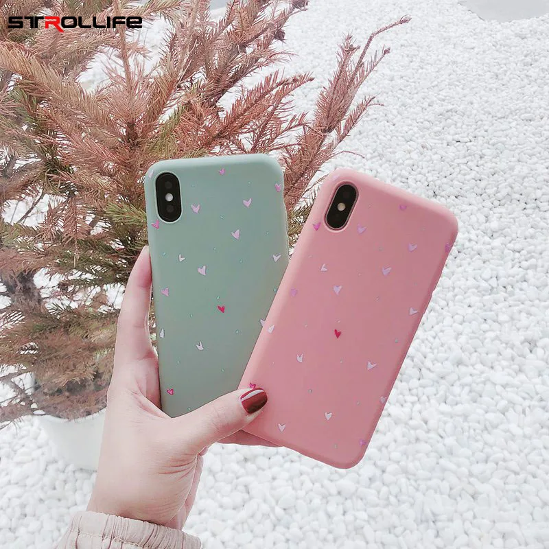 STROLLIFE Many Little Love Hearts Phone Case for IPhone XS Max XR Cute Couples Cover for IPhone 6 X 7 8 Plus Soft TPU Back Shell
STROLLIFE Many Little Love Hearts Phone Case for IPhone XS Max XR Cute Couples Cover for IPhone 6 X 7 8 Plus Soft TPU Back Shell