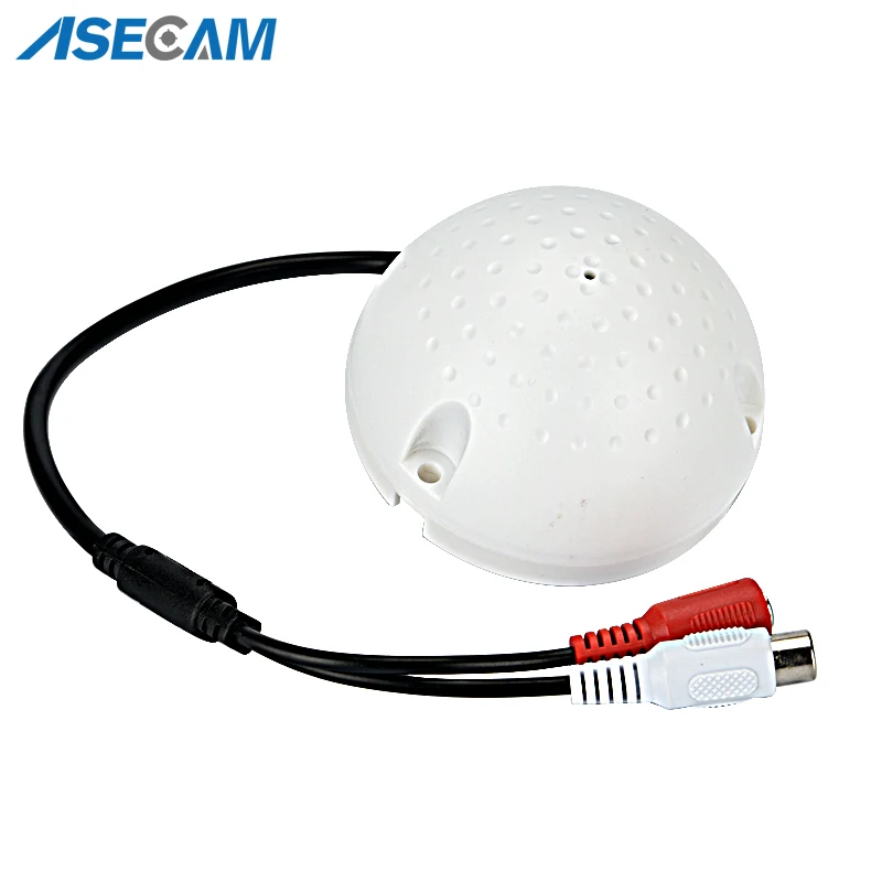 Low noise Security Camera Sound pick-up Device White Mic Microphone speaker Monitor Audio for DVR
Low noise Security Camera Sound pick-up Device White Mic Microphone speaker Monitor Audio for DVR