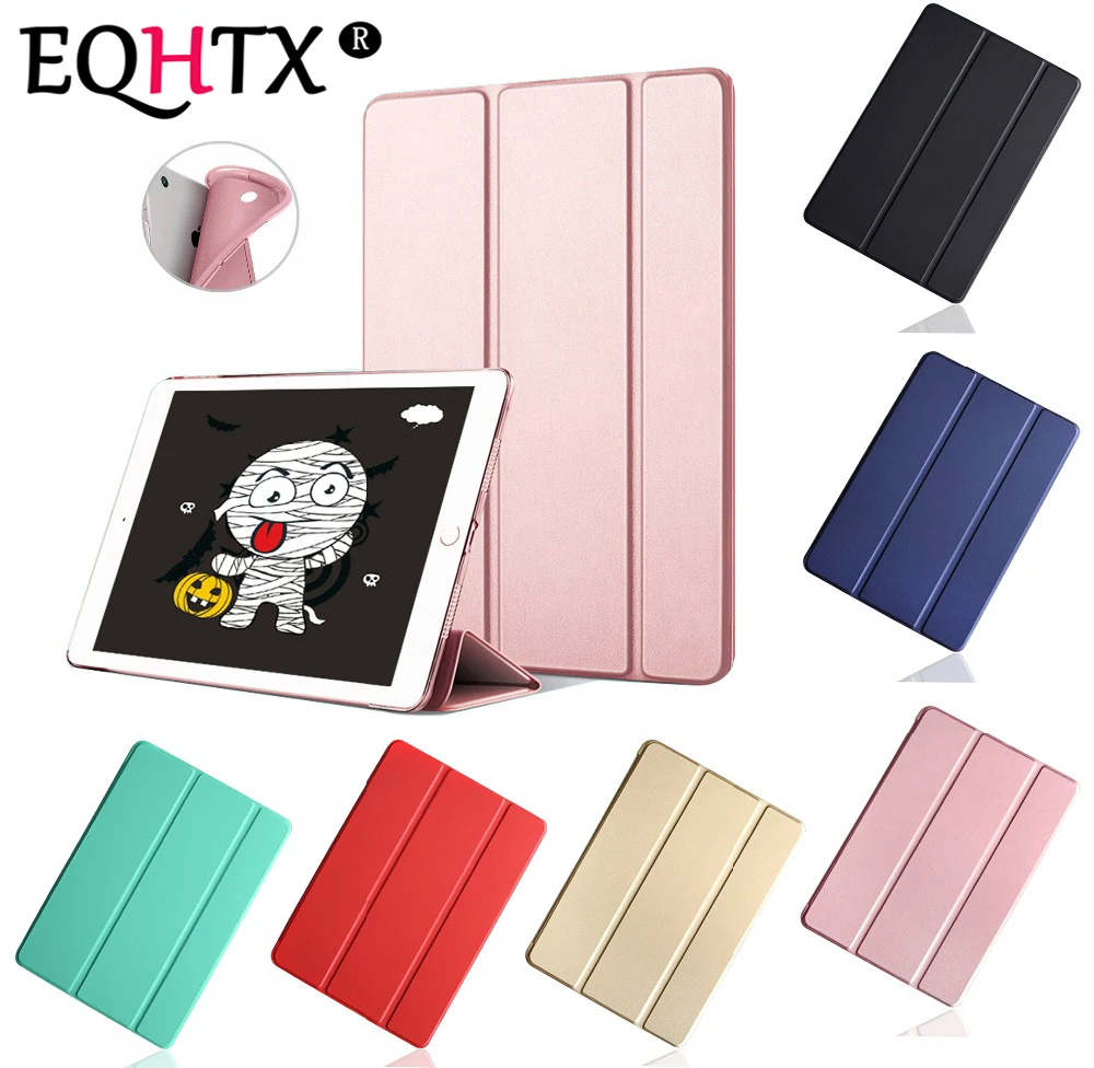 For iPad Pro 10.5 2017 Case : A1701 A1709, Silicone Soft Back + PU Leather Smart Cover for New iPad 10.5 inch Case - EQHTX
For iPad Pro 10.5 2017 Case : A1701 A1709, Silicone Soft Back + PU Leather Smart Cover for New iPad 10.5 inch Case - EQHTX