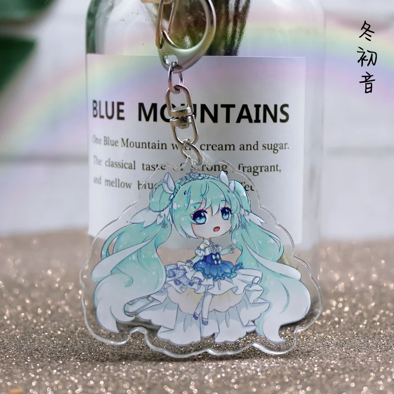 1pcs Anime Hatsune Miku Four Season Miku GirlPortachiavi Two Side Print Keychain Keyring Pendant
1pcs Anime Hatsune Miku Four Season Miku GirlPortachiavi Two Side Print Keychain Keyring Pendant