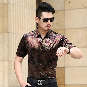 KUYOMENS Shirts For Men Short Sleeve Velvet Dress Shirt Man Business Chemise Masculina Camisa Vetement Homme
KUYOMENS Shirts For Men Short Sleeve Velvet Dress Shirt Man Business Chemise Masculina Camisa Vetement Homme