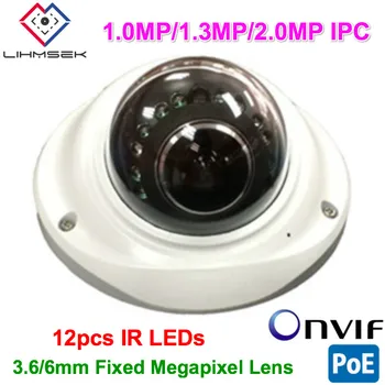 Lihmsek CCTV Mini Camera IP Network 1080P 2MP/960P 1.3MP/720P 1MP Dome IR Camera IP Support POE, Onvif, P2P, use CMS Software
Lihmsek CCTV Mini Camera IP Network 1080P 2MP/960P 1.3MP/720P 1MP Dome IR Camera IP Support POE, Onvif, P2P, use CMS Software