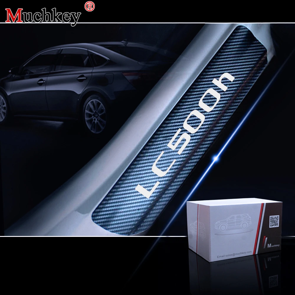4D Carbon Fiber Car Accessories For Lexus LC500h Car Door Sill Protector Decoration Stickers Door Plate Scuff Protection 4Pcs
4D Carbon Fiber Car Accessories For Lexus LC500h Car Door Sill Protector Decoration Stickers Door Plate Scuff Protection 4Pcs