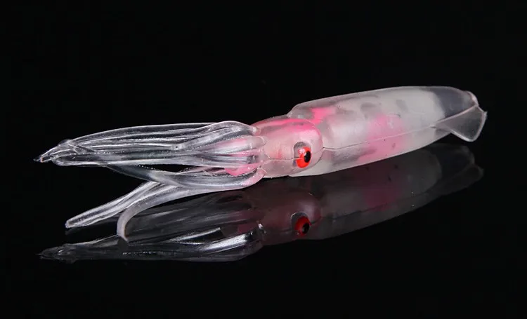 5fishing squid lures  soft  trulinoya fishing jigging lure spinnerbait sea fishing squid jigs artificial bait soft lure