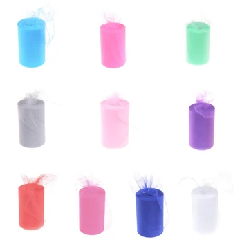 Festive Supplies Wedding Bridal Gift Tulle Roll Fabric Spool Party Birthday Gift Wrap Wedding Decor Crafts 15cm 100Yards 91.5M
Festive Supplies Wedding Bridal Gift Tulle Roll Fabric Spool Party Birthday Gift Wrap Wedding Decor Crafts 15cm 100Yards 91.5M
