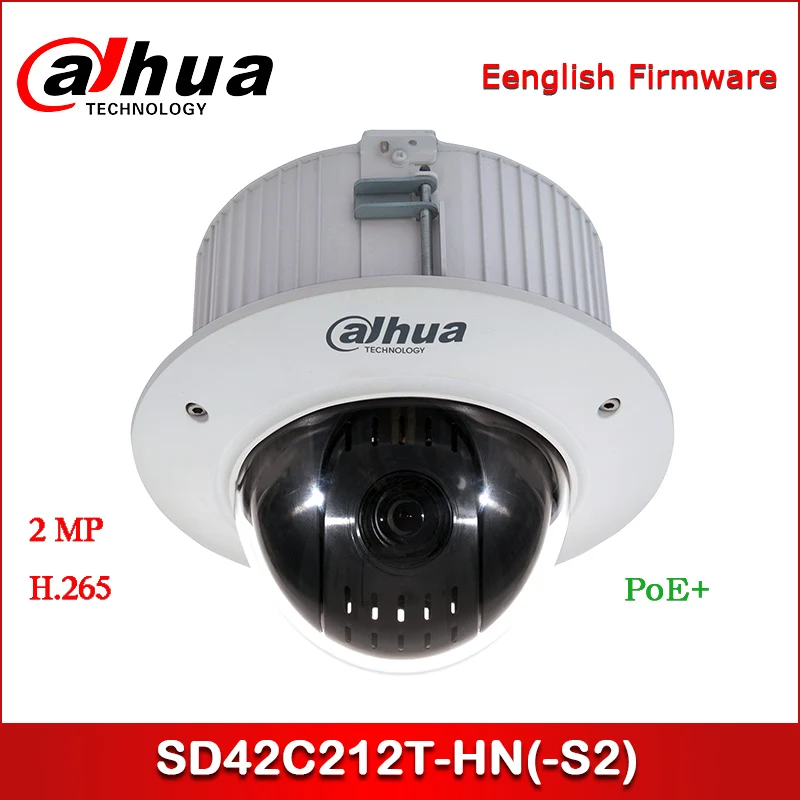 Ip-камера Dahua 2MP SD42C212T-HN(-S2) 5 3 мм ~ 64 12x сетевая камера Starlight PTZ Поддержка PoE +