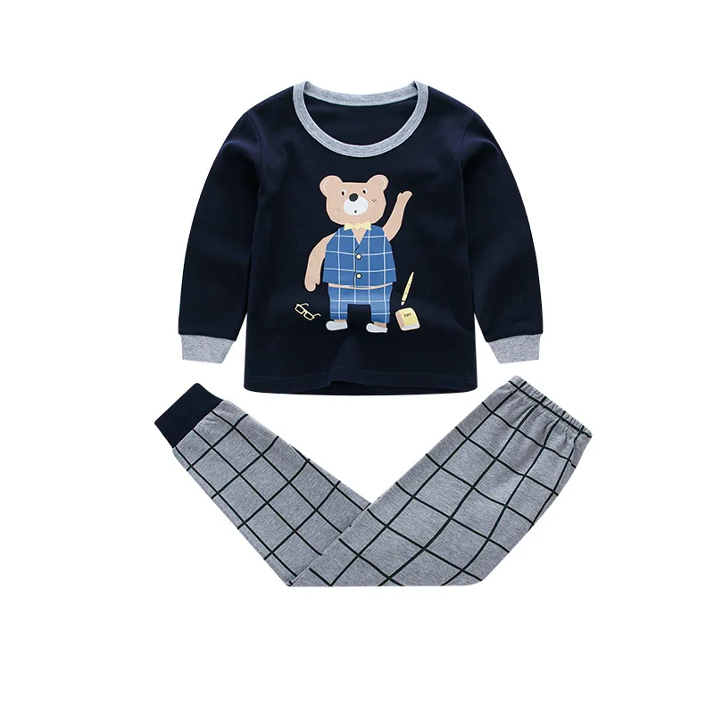2018 Autumn & Winter Pajamas Kids Long Sleeve T-shirt+Trousers Winter Sleepwear Cartoon Batman Boy Pajamas Sets
2018 Autumn & Winter Pajamas Kids Long Sleeve T-shirt+Trousers Winter Sleepwear Cartoon Batman Boy Pajamas Sets