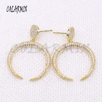 Fashion Big metal Round zircon drop earrings mix color jewelry earrings gift for women wholesale jewelry Gift for lady 4418
Fashion Big metal Round zircon drop earrings mix color jewelry earrings gift for women wholesale jewelry Gift for lady 4418