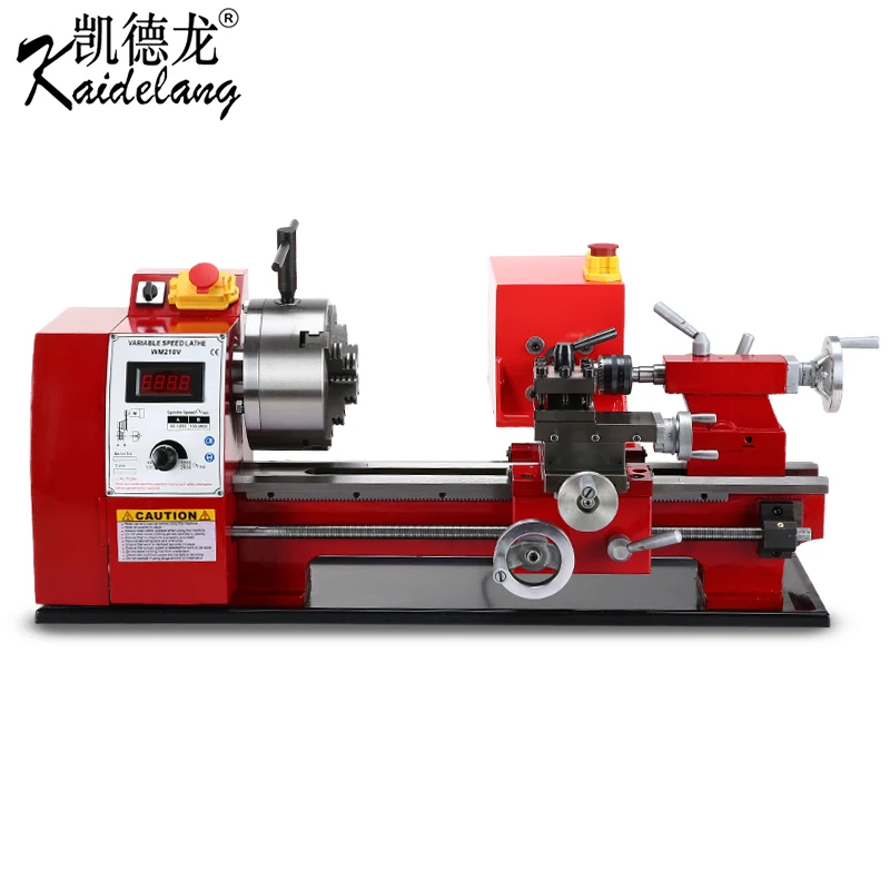 Kaidelong / metal household lathe 210 high-power stainless steel processing beads 125mm / 160mm chuck
Kaidelong / metal household lathe 210 high-power stainless steel processing beads 125mm / 160mm chuck