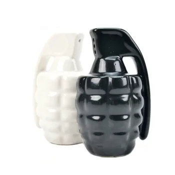 Grenade Cruet Set Condiment Bottle Ceramic Herb Pepper Salt And Bottle Spice Jar
Grenade Cruet Set Condiment Bottle Ceramic Herb Pepper Salt And Bottle Spice Jar