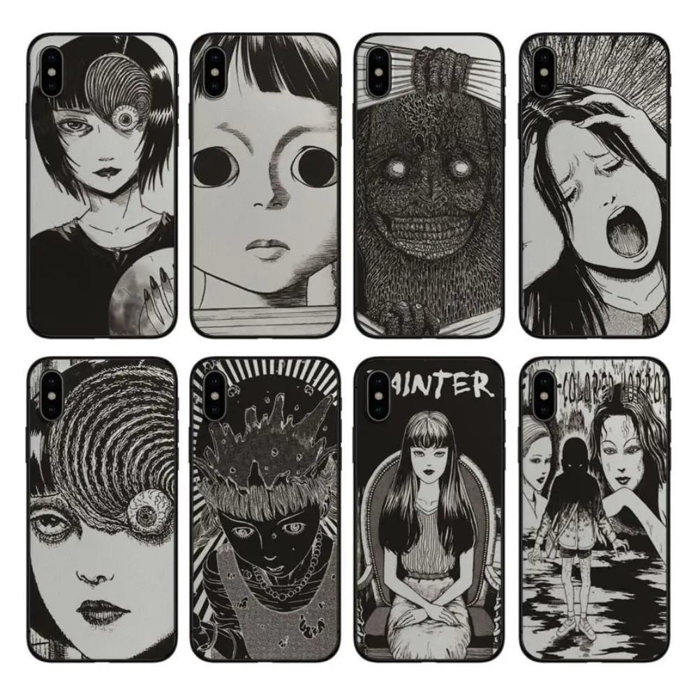 OUTMIX Junji Ito Tees Horror Soft Silicone Back Cover Shells For iPhone 7 8 X XS 5 SE XSmax 6 6S PLUS XR phone case
OUTMIX Junji Ito Tees Horror Soft Silicone Back Cover Shells For iPhone 7 8 X XS 5 SE XSmax 6 6S PLUS XR phone case