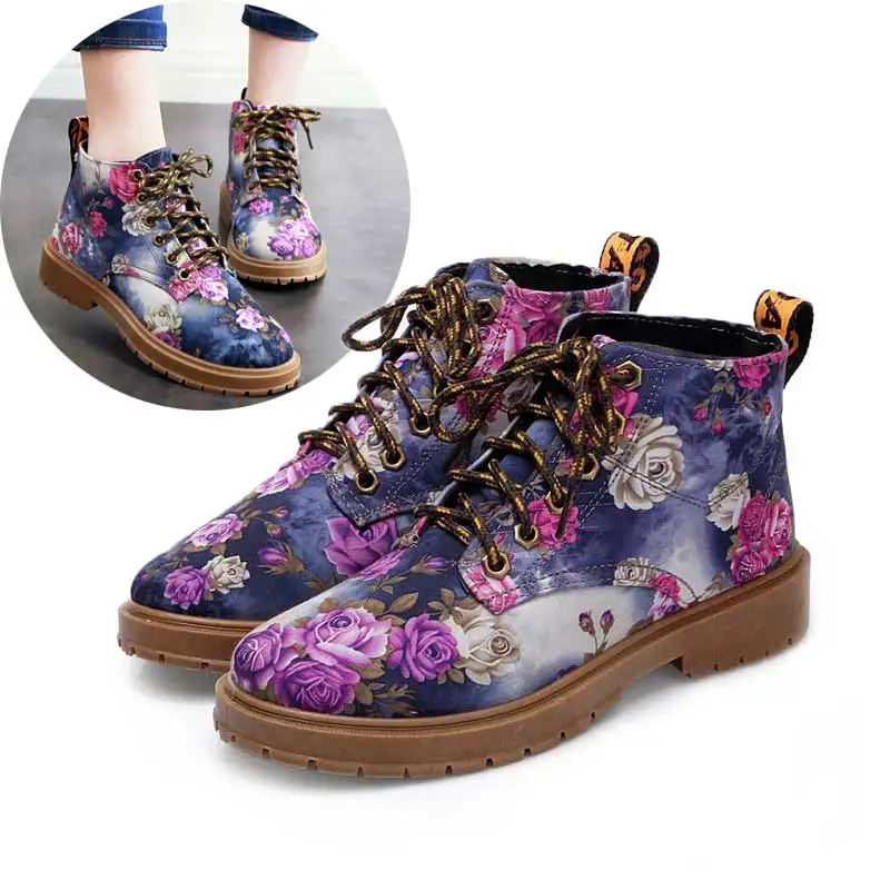 Women Fashion Boots Female Denim Flower Print Shoes Ladies Chelsea Boots Chaussure Woman Fashion Boot Footwear
Women Fashion Boots Female Denim Flower Print Shoes Ladies Chelsea Boots Chaussure Woman Fashion Boot Footwear