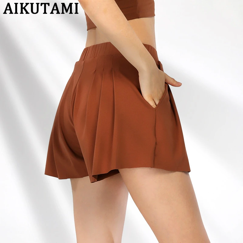 Women Tennis Skorts Anti-emptied Breathable Quick Dry Elastic Waist Yoga Skort Sport Pantskirt Badminton Workout Tennis Skirt
Women Tennis Skorts Anti-emptied Breathable Quick Dry Elastic Waist Yoga Skort Sport Pantskirt Badminton Workout Tennis Skirt