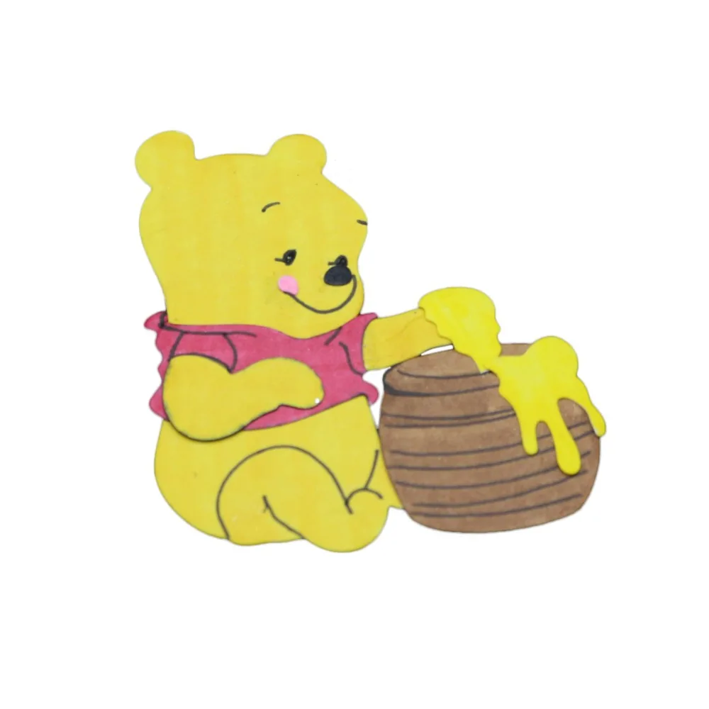 Bear Metal Cutting Dies scrapbooking Craft Die cut Card making Decoration stitch new arrivage stamps snijmal en embossing cuts
Bear Metal Cutting Dies scrapbooking Craft Die cut Card making Decoration stitch new arrivage stamps snijmal en embossing cuts