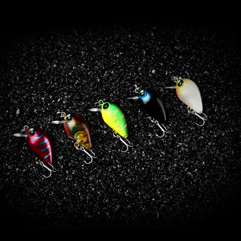 New Arrival Crank Hard Artificial Bait Small Fishing Lure 7 Colors 2.7cm 1.7g Fishing Lure Luminous Depth 0.8m-1.2m Fishing Lure
New Arrival Crank Hard Artificial Bait Small Fishing Lure 7 Colors 2.7cm 1.7g Fishing Lure Luminous Depth 0.8m-1.2m Fishing Lure