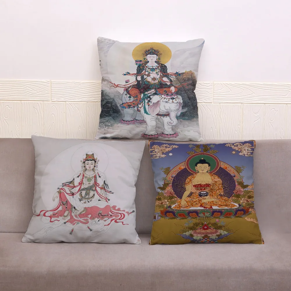 Colorful Religious Buddha Statue Throw Pillow Cover Soft Short Plush Cushion Covers 45*45cm Pillows Cases Home Decor Pillowcase
Colorful Religious Buddha Statue Throw Pillow Cover Soft Short Plush Cushion Covers 45*45cm Pillows Cases Home Decor Pillowcase