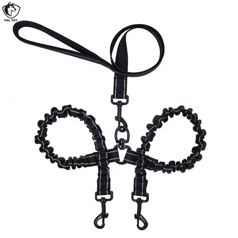 FML Pet Leashes Bungee Dual Leash for Small Large Dogs Reflective Traction Rope Walking Running Jogging Dual Dog Belt Pet Lead
FML Pet Leashes Bungee Dual Leash for Small Large Dogs Reflective Traction Rope Walking Running Jogging Dual Dog Belt Pet Lead