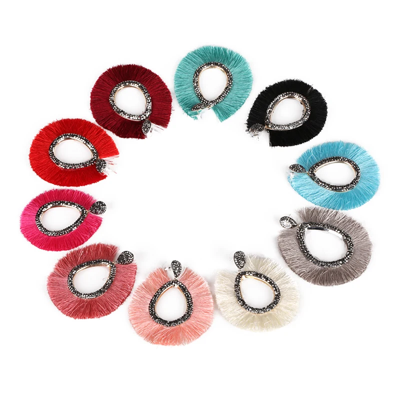 dankaishi Bohemian Big Tassel Earrings For Women Female Chandelier Earring Handmade Brincos Statement Fashion Jewelry Wholesale
dankaishi Bohemian Big Tassel Earrings For Women Female Chandelier Earring Handmade Brincos Statement Fashion Jewelry Wholesale