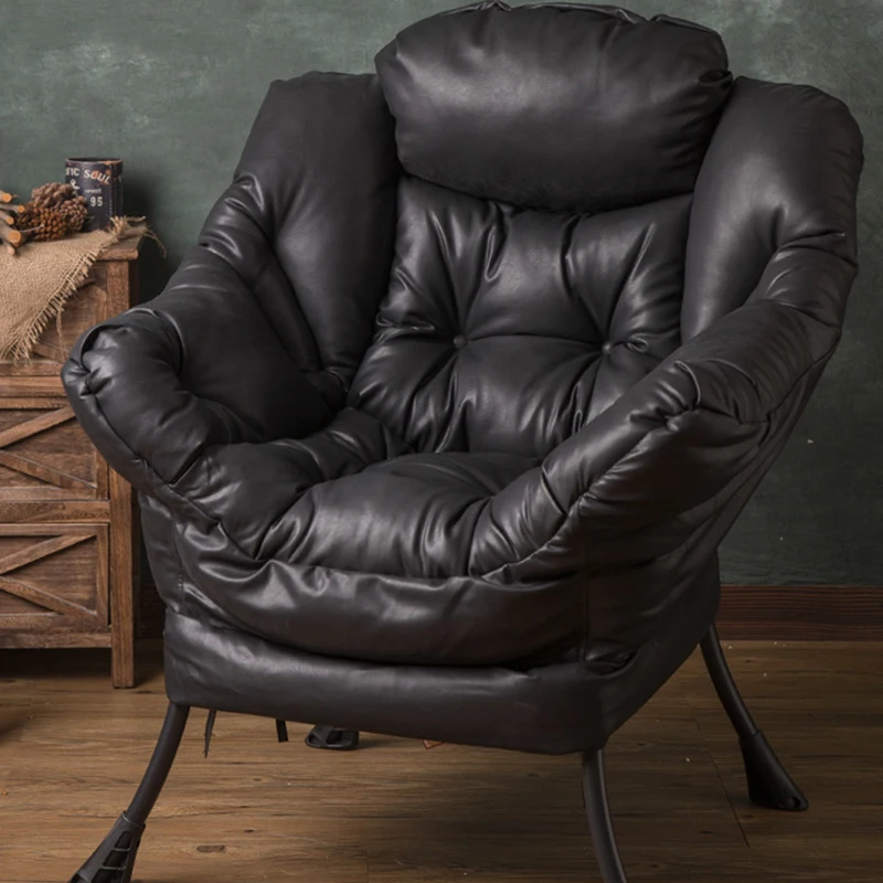 Lazy Chair Modern Simple Single Sofa Chair Bedroom Balcony Leisure Computer Chair European Leather Sofa Chair
Lazy Chair Modern Simple Single Sofa Chair Bedroom Balcony Leisure Computer Chair European Leather Sofa Chair