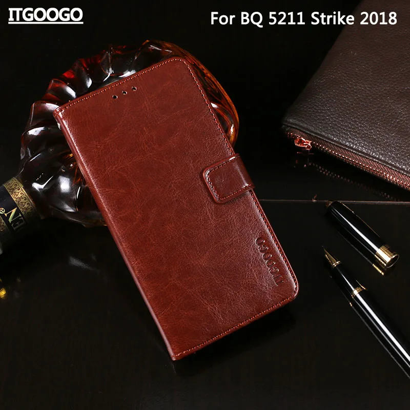 Luxury Leather Flip Case For BQ 5211 Case Back Cover Protective Phone Case For BQ 5211 Strike 2018 Cover Coque Funda
Luxury Leather Flip Case For BQ 5211 Case Back Cover Protective Phone Case For BQ 5211 Strike 2018 Cover Coque Funda