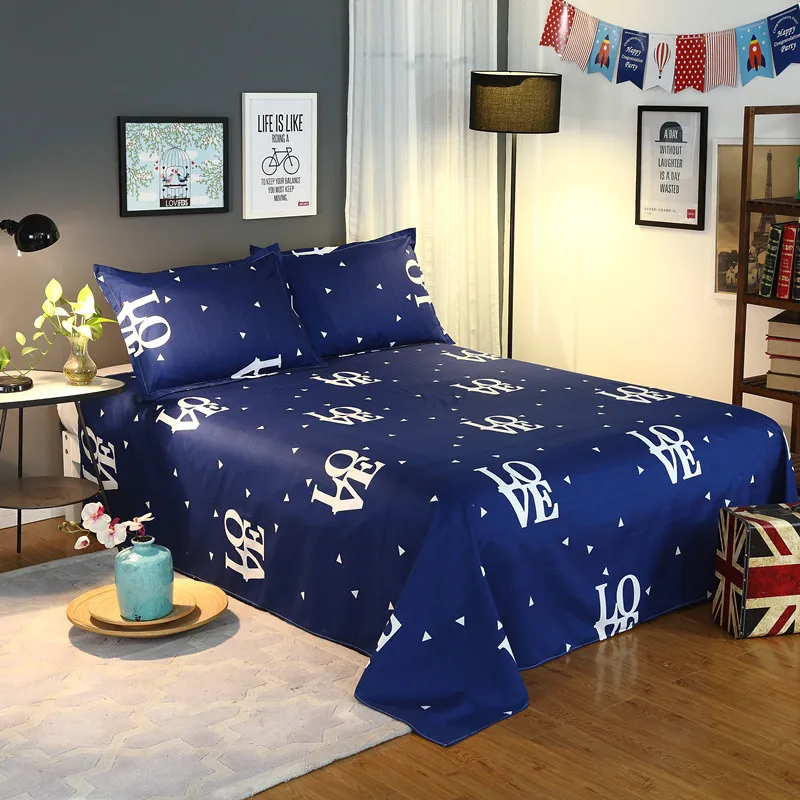 2018 Bedding Sheet 3 pcs King Size Bed Sheet Set for Queen Bed Letter Printed Flat Sheet with Pillowcase
2018 Bedding Sheet 3 pcs King Size Bed Sheet Set for Queen Bed Letter Printed Flat Sheet with Pillowcase