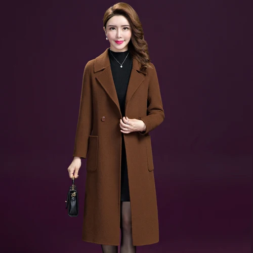 Autumn Korean Version Women Wool Coat New Styles Winter Long Sleeve Pure Color Xxxxxl Female Work Wear Fashion Slim Tops
Autumn Korean Version Women Wool Coat New Styles Winter Long Sleeve Pure Color Xxxxxl Female Work Wear Fashion Slim Tops