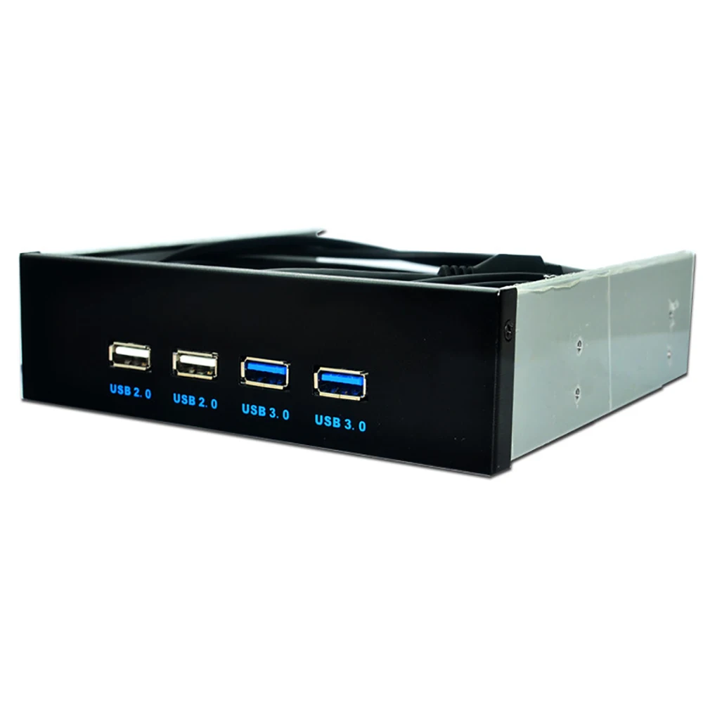 4 Port USB2.0 USB3.0 Hub USB 3.0 Front Panel Cable Adapter 19PIN/9 pin to high speed U3+U2 for PC Desktop 3.5 Inch Floppy Bay
4 Port USB2.0 USB3.0 Hub USB 3.0 Front Panel Cable Adapter 19PIN/9 pin to high speed U3+U2 for PC Desktop 3.5 Inch Floppy Bay