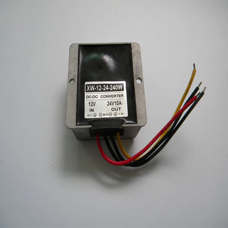 DC/DC Voltage Converter Regulator 12V Boost to 24V 10A 240W Adaptor Inverter Converters
DC/DC Voltage Converter Regulator 12V Boost to 24V 10A 240W Adaptor Inverter Converters