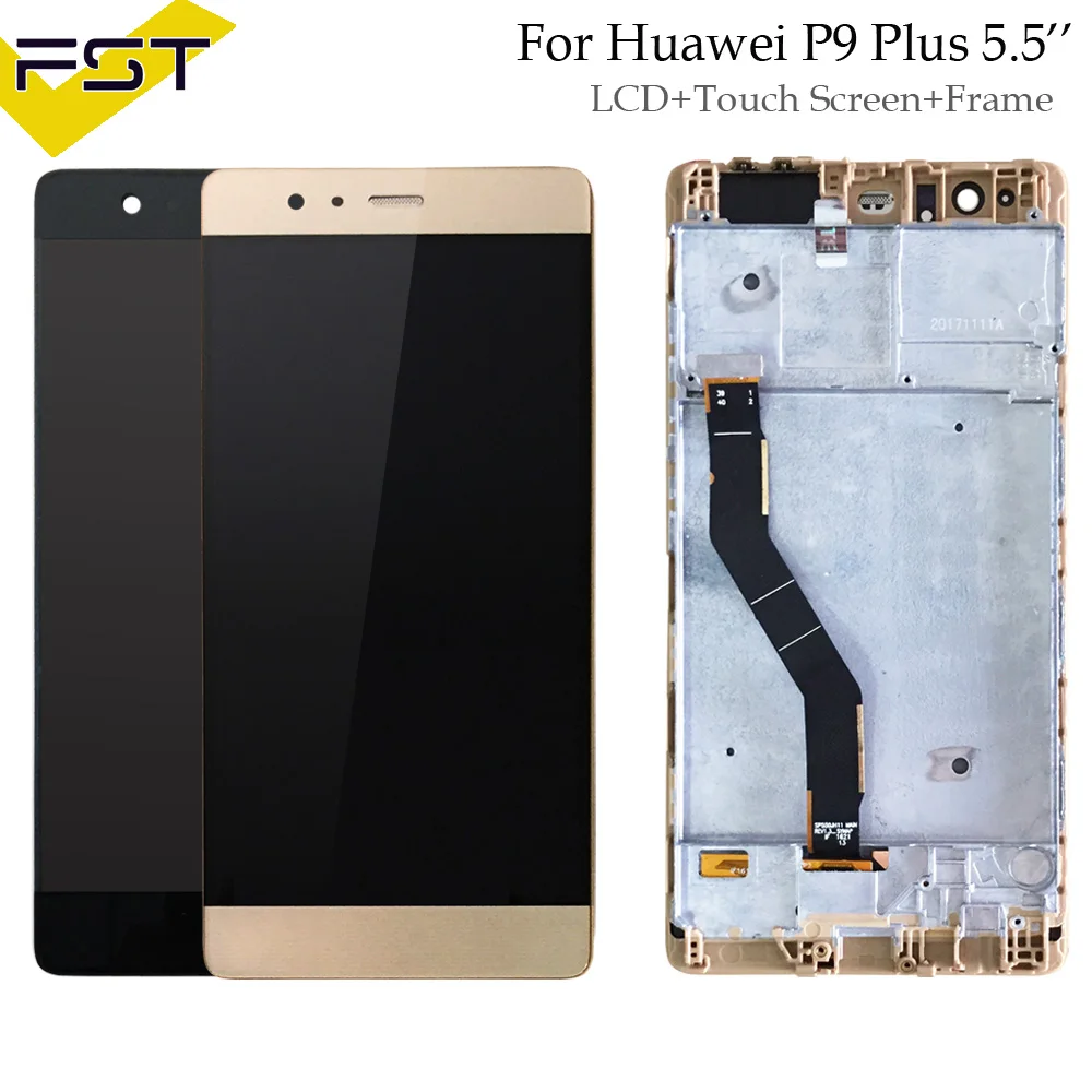 For Huawei P9 Plus LCD+Touch Screen with Frame Assembly Repair Parts 5.5'' Accessories+Tools+Adhesive For Huawei P9 Plus
For Huawei P9 Plus LCD+Touch Screen with Frame Assembly Repair Parts 5.5'' Accessories+Tools+Adhesive For Huawei P9 Plus