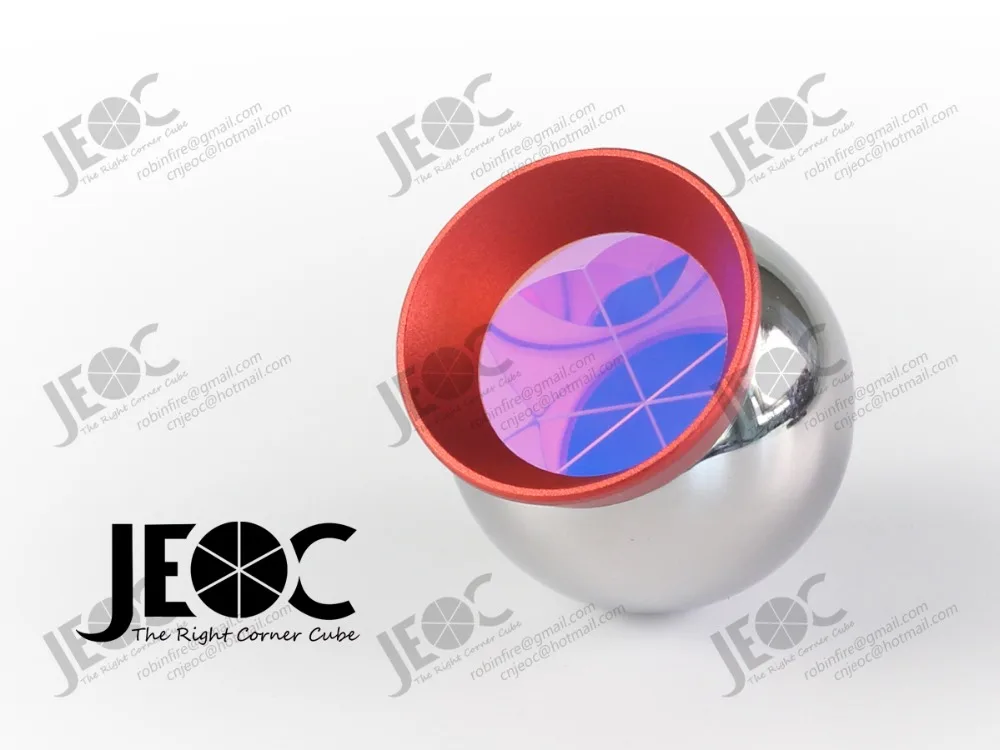 Reflective Ball with steel surface, magnetic 1.5inch sphere, Replacement of Leica Red Ring Reflector (RRR)
Reflective Ball with steel surface, magnetic 1.5inch sphere, Replacement of Leica Red Ring Reflector (RRR)