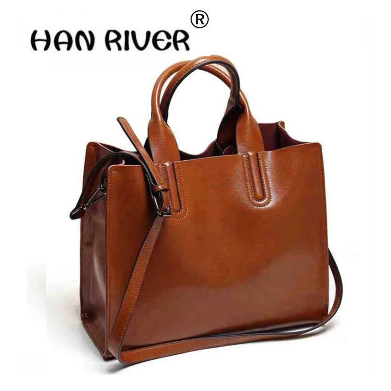 Summer in Europe and the new shopping bag of high-capacity oil wax leather shoulder aslant bag leather laptop bags
Summer in Europe and the new shopping bag of high-capacity oil wax leather shoulder aslant bag leather laptop bags