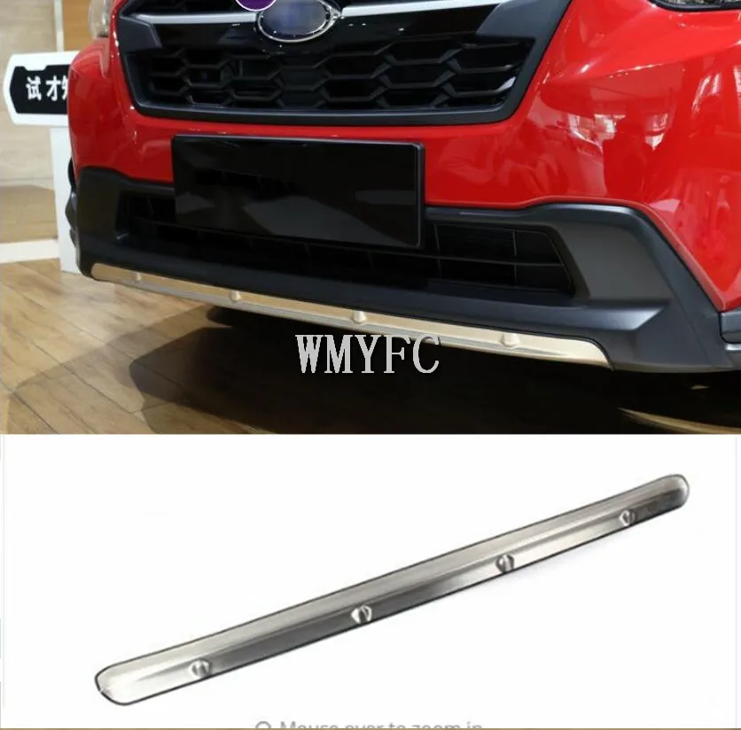 304 Stainless Steel Front Bumper Skid Protector Guard Plate Cover Trims 1pc Car Accessories For SUBARU XV GT3 GT7 2017 2018 2019
304 Stainless Steel Front Bumper Skid Protector Guard Plate Cover Trims 1pc Car Accessories For SUBARU XV GT3 GT7 2017 2018 2019