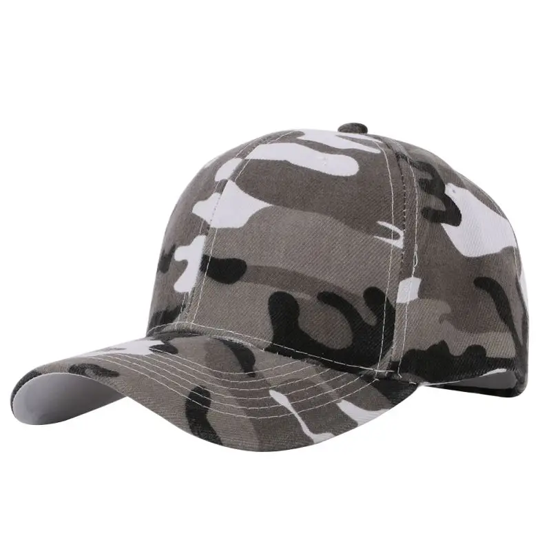 

Camouflage Half Mesh Army Hat Baseball Cap Desert Jungle Snap Camo Cap Men Women Hats S3