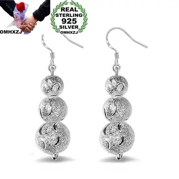 OMHXZJ Wholesale Personality Fashion OL Woman Girl Party Wedding Silver Three Beads 925 Sterling Silver Earrings YE315
OMHXZJ Wholesale Personality Fashion OL Woman Girl Party Wedding Silver Three Beads 925 Sterling Silver Earrings YE315