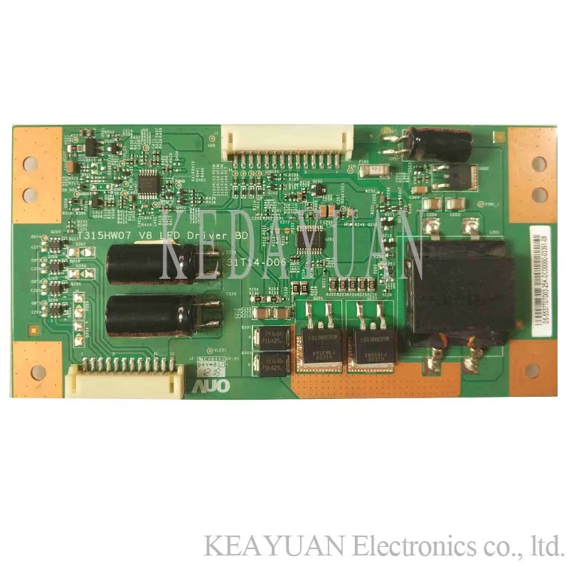 free shipping original 100% test for T315HW07 V8 31T14-D06 D04 Constant current board
free shipping original 100% test for T315HW07 V8 31T14-D06 D04 Constant current board