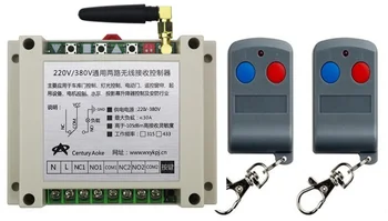 latest AC220V 250V 380V 30A 2CH RF Remote Control Switch System 2X Transmitter + 1 X Receiver 2ch relay smart home z-wave
latest AC220V 250V 380V 30A 2CH RF Remote Control Switch System 2X Transmitter + 1 X Receiver 2ch relay smart home z-wave