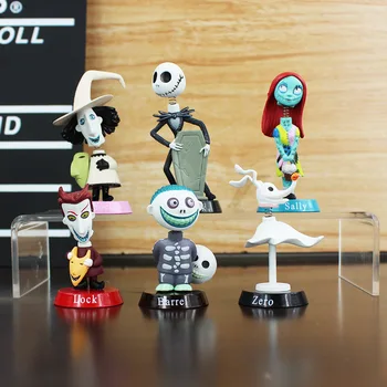 6Pcs/set Nightmare Before Christmas action figure toys 5-7cm Jack Skellington Sally Collection Toy PVC Dolls
6Pcs/set Nightmare Before Christmas action figure toys 5-7cm Jack Skellington Sally Collection Toy PVC Dolls