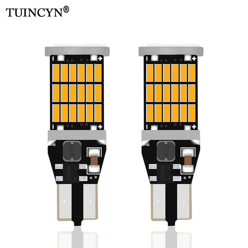 TUINCYN 2pcs Super Bright T15 W16W 921 Led Car Auto Canbus Error Free Reverse Backup Light Led Lighting Bulb Orange/Amber White
TUINCYN 2pcs Super Bright T15 W16W 921 Led Car Auto Canbus Error Free Reverse Backup Light Led Lighting Bulb Orange/Amber White