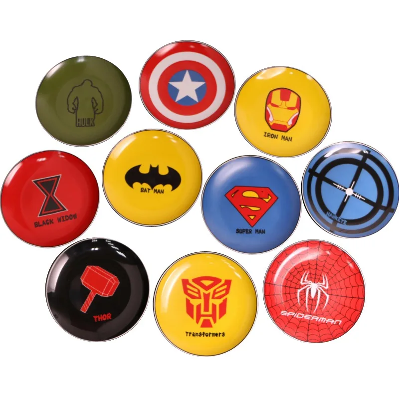 The Avengers Dinner Plate 8 Inches Super Hero Spiderman Iron Man Thor Hulk Ceramic Food Salad Dish Noodles Tray
The Avengers Dinner Plate 8 Inches Super Hero Spiderman Iron Man Thor Hulk Ceramic Food Salad Dish Noodles Tray