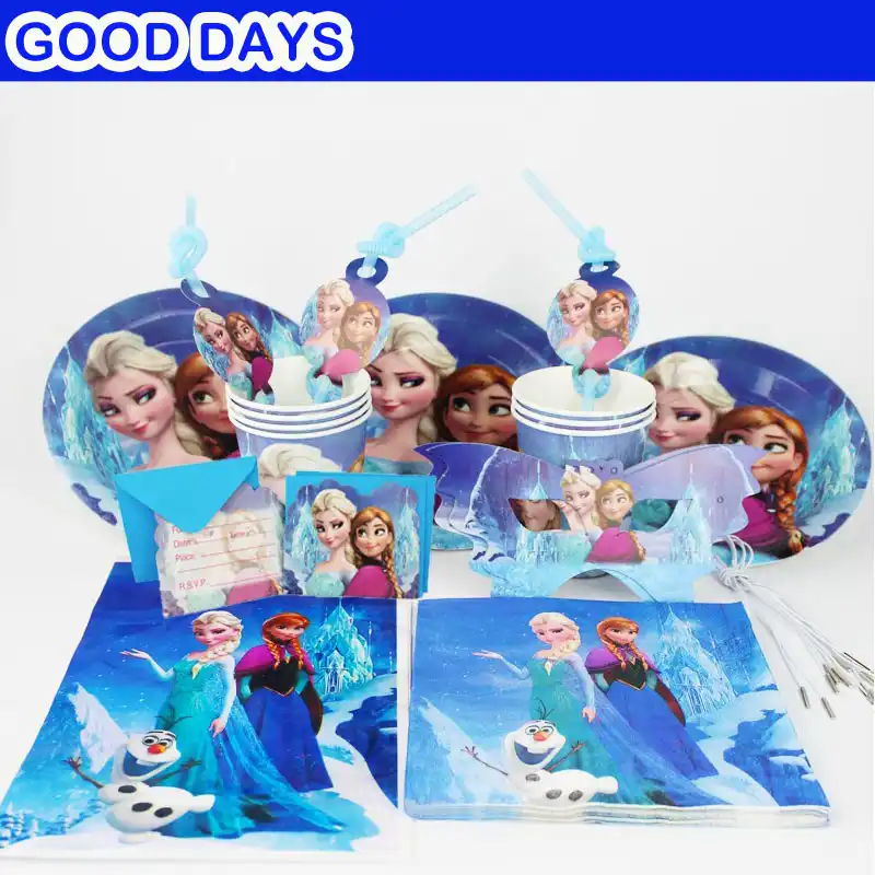 Frozen Birthday Theme Freezing Anna Elsa Snow Queen Movie Baby