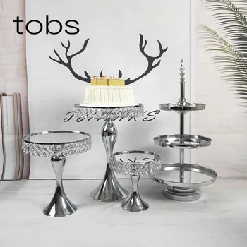 crystal set silver mirror beautiful wedding Luxury cake stand party supplier decoration
crystal set silver mirror beautiful wedding Luxury cake stand party supplier decoration